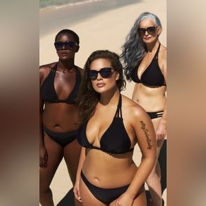 Swimsuits for All- Ashley Graham Beach Babe Triangle Bikini Set